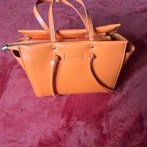 Elegant Orange Handbag